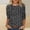 #0052-Black, variant on Womens Tops Crew Neck Soft Blouses Boho Print with Floral 3/4 Sleeves Slim Fit Stretchy Casual Party Tops Gift