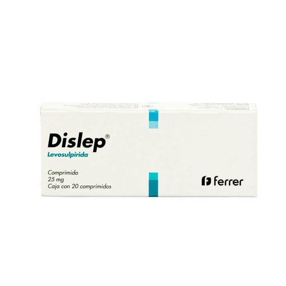 Dislep 20 comprimidos 25 mgf