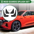 thumbnail image 2 of Unique Bargains Guardabarros de Salpicaduras 1 Juego de Guardabarros para Audi Q5 (SUV) 2013-2017, 2 of 6