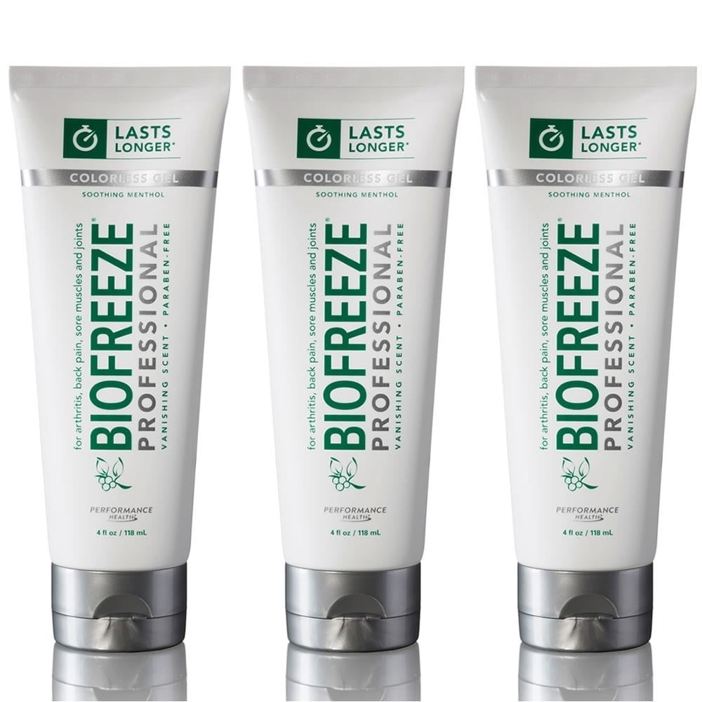 Biofreeze Professional Pain Relief Gel, 4 oz Tube, Pack of 2