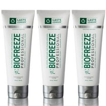 Biofreeze Biofreeze Colorless Professional 4oz Gel Tube 3PK Pain Relief Arthritis Back Muscle