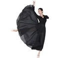 thumbnail image 2 of Ladies Chiffon Performance Ballet Practise Dance Long Swing Skirt Dance Photography, 2 of 6