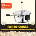 thumbnail image 2 of 10 oz. Replacement Kettle- for 10 Oz Popcorn Machines- 850W- Includes Lid, Stirrer & Gear Shaft-OEM Part for Use with Great Northern Popcorn Poppers, 2 of 7