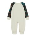 thumbnail image 6 of Elippeo Family Leisure Clothes Set Christmas Reindeer Print Long Sleeve Tops + Pants/ Romper Loungewear Set, 6 of 10