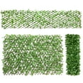 thumbnail image 2 of Costway 3PC Artificial Leaf Faux Ivy Privacy Fence Screen Expandable Retractable, 2 of 11