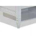 thumbnail image 7 of Baxton Studio Elise Classic and Traditional Transitional White Finished Wood Twin Size Storage Platform Bed, 7 of 7