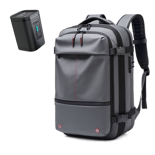 Travel Men 17 inch Laptop Backpack vacuum compression Backpack Business Large Capacity school Backpack expand outdoor backpack DMH