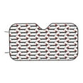 thumbnail image 7 of Balery Christmas Dachshund Print Car Windshield Sun Shade,Windshield Sunshade for Car Pickup Truck SUV Accessories-Small, 7 of 7