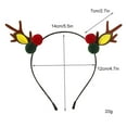 MASLVO Clearance Reindeer Antlers Headband,Animal Ears Antler Headband ...