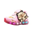 thumbnail image 4 of Tenis Luces Para Niña Capibara Moda Tendencia Color Rosa rosa 18, 4 of 6