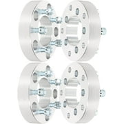 ECCPP 4x 1.5 inch Wheel Spacers adapter 5 lug 1.5" 5x5.5 to 5x4.5 87.1mm 1/2"x20 Replacement fits for 2004-2010 for D-odge for Durango for Ford E-100 E-150 F-100