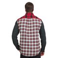 thumbnail image 2 of Chaps Men's & Big Men's Piece Flannel Plaid Button Down Long Sleeve Shirt , Sizes S-2XL, 2 of 6