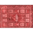 thumbnail image 1 of Ahgly Company Indoor Rectangle Animal Red Traditional Area Rugs, 5' x 8', 1 of 4