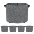 thumbnail image 7 of Uxcell 5 Pack Plant Grow Bags 7 Gallon Grow Bags 300G Thickened Fabric Pots with Handles Plant Garden Grow Pots Grey, 7 of 7