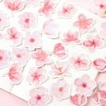 thumbnail image 4 of Opolski 45Pcs Cherry Sakura Self Adhesive Scrapbook Stickers Decal DIY Diary Album Decor, 4 of 7