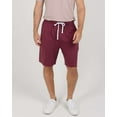 thumbnail image 2 of Real Essentials 3 Pack: Men's Cotton 9" French Terry Casual Lounge Sweat Shorts with Pockets (Available In Big & Tall), 2 of 7