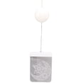 thumbnail image 2 of Eid Window Lights, Warm White Rectangular Panel 3D Moon and Star Decorative Acrylic Eid Ramadan Night Lights  for Room, 2 of 7