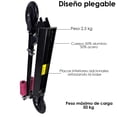 thumbnail image 3 of Scooter Patin Del Diablo Niños Altura Ajustable Iciqlo Color Rosa, 3 of 4