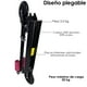 thumbnail image 3 of Scooter Patin Del Diablo Niños Altura Ajustable Iciqlo Color Rosa, 3 of 4