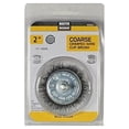 thumbnail image 2 of Disston 842622 2 in. Master Mechanic Coarse Utility Crimped Wire Cup Brush, 2 of 2