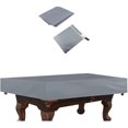 thumbnail image 1 of Pool Table Cover, 8ft Pool Table Dust Cover, Waterproof Outdoor Billiard Table Cover, Oxford Cloth Dustproof Table Cover, Tearproof Cover For Pool Tab, 1 of 4