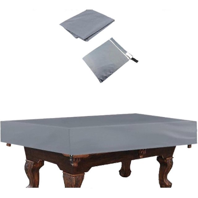 Pool Table Cover, 8ft Pool Table Dust Cover, Waterproof Outdoor Billiard Table Cover, Oxford Cloth Dustproof Table Cover, Tearproof Cover For Pool Tab