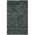 thumbnail image 3 of Safavieh Mariam Leather Shag Area Rug or Runner, 3 of 6
