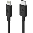 thumbnail image 3 of Belkin F8J239bt04-BLK BOOST?CHARGE USB-C Cable with Lightning Connector (Black), 3 of 5