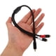 thumbnail image 5 of unbranded Splitter De Audio Rca Macho A Para Conexión Múltiple Con Compacto Negro, 5 of 8