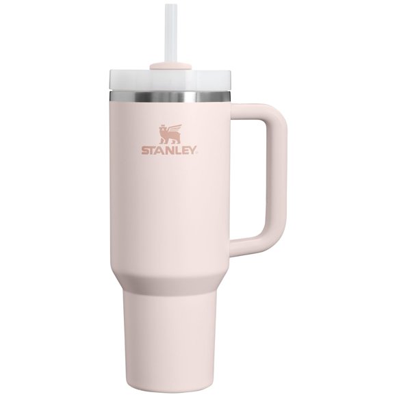 Stanley Quencher H2.0 Tumbler with Handle and Straw 40 oz | Flowstate 3-Position Lid | Cup Holder Compatible for Travel | Insulated Stainless Steel Cup | BPA-Free |