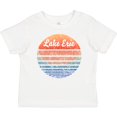 thumbnail image 3 of Inktastic Lake Erie Distressed Retro Sunset Boys or Girls Baby T-Shirt, 3 of 5