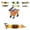 Orange, variant on Staron Dinosaur Corn Cob Holders, Funny Corn On The Cob Skewers Ankylosaurus Stegosaurus Parasaurolophus, Corn Forks for BBQ Picnic Kitchen Gadgets, Green