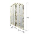 thumbnail image 5 of Jolene Arch Window Pane Mirrors Off-White 33" x 18" (Set of 2) by Aspire, 5 of 5