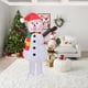 thumbnail image 1 of Disfraz inflable de muñeco de nieve Fernando, decoraciones navideñas reutilizables, para hombres, 1 of 8