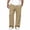 Khaki, variant on Riecok Mens Cargo Sweatpants with Pockets Open Bottom Elastic Waist Drawstring Pants Pull on Wide Leg Sweat Pant Workout Fall Trouser Khaki 3XL