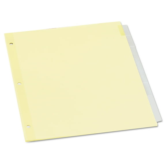 Insertable Tab Index, 8-Tab, 11 X 8.5, Buff, 24 Sets | Bundle of 5 Boxes