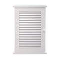 thumbnail image 2 of Topcobe Premium White Wall Cabinet for Indoor Use, Air Circulation, Concealed Hinges, Narrow Corner Fit, White, 2 of 14