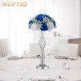thumbnail image 3 of NUPTIO Blue Kiss Ball: 2 Pcs Royal Blue Flowers Floral arrangements for Wedding Center Table Decorations, 3 of 11