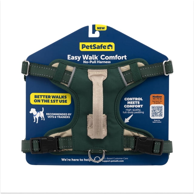 Arnés para perro PetSafe Easy Walk Comfort antitirones verde M/G