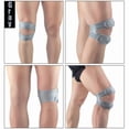 thumbnail image 2 of 2 Pack Thickened Pad & Wide Patella Knee Strap, Pain Relief Patellar Tendon Support, Adjustable Brace Band for Basketball, Running, Jumpers Knee, Volleyball, Tendonitis, Arthritis, 2 of 2