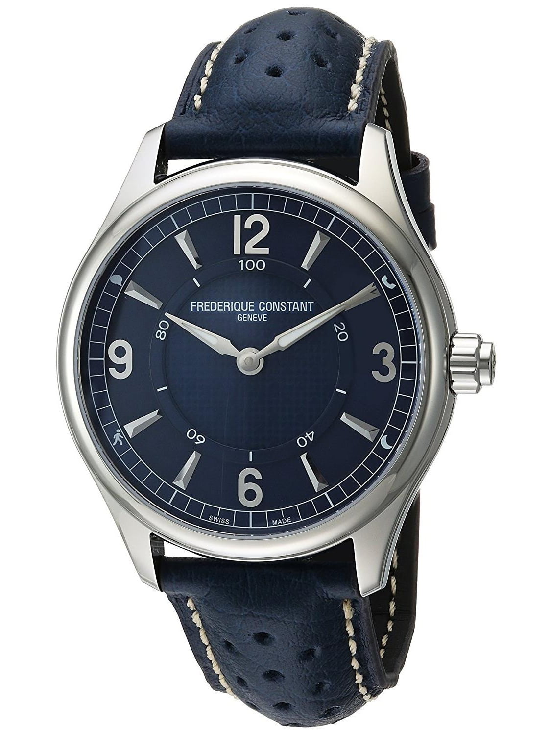 Frederique Constant - Frederique Constant Men's Smartwatch 42mm Blue ...