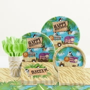Safari Adventure Birthday Party Supplies Kit