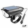 thumbnail image 2 of Solar Integrated Bike Headlight, Horn and Strong LED Front Light for Mountain Road Bikes, Night Riding Flashlight Cycling Lamp, 2 of 3