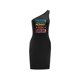 thumbnail image 1 of Vestido de mujer con hombros descubiertos, minivestido suave de primavera para uso diario, compras en la playa M, 1 of 7