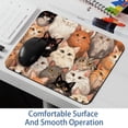 thumbnail image 6 of Cat Square 8.3x9.8 Inch Non-Slip Rubber Bottom Printed Desk Mat Gaming Mouse Pad Mousepad Suitable for Office and Gaming, 6 of 6