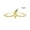 Lemon No.8, variant on Tropical Fruit Ring Copper Zircon Fruit Shape Jewelry Womens No7 Holiday Gift Gold Plated Inlay For Daily Wear