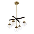 thumbnail image 4 of Trade Winds Chandelier in Oil Rubbed Bronze with Brass Accents, 4 of 6