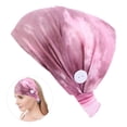 thumbnail image 3 of Coofit Sports Headband Creative Sweat-absorbent Elastic Turban Headband Button Headband, 3 of 7
