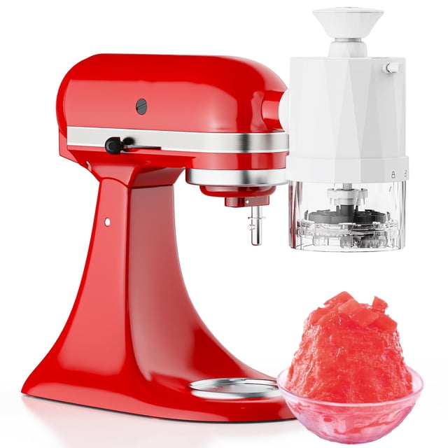Accesorio para Raspado de Hielo Fgreeble para Mezcladora Kitchenaid con 8 Moldes