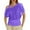 Purple, variant on Women's Casual Sexy Off Shoulder T-Shirt 80s 90s Outfit 80's Costume Fishnet Neon Shirt Summer Short Sleeve